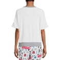 thumbnail image 3 of Hasbro Women’s Short Sleeve Monopoly Top, 3 of 6