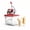 US standard red, variant on Commercial Ice Crusher, with 34L Storage Box, 661LBS/H