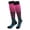 Rose red, variant on Luxtrada 3 Pairs Plus Size Compression Socks Wide Calf Compression Socks for Women and Men 20-30 mmHg Extra Large Compression Socks for Circulation Support Recovery(Gray,4XL)