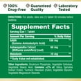 thumbnail image 3 of Nature’s Bounty Sleep3 Melatonin Sleep Aid with Stress Support, Dietary Supplement, Tri-Layered Tablets, 56 Count, 3 of 7