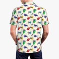 thumbnail image 3 of Balery Cartoon Sea Turtle Printed Men’s Short Sleeve Polo Shirt, Midweight Men's Shirt,Golf Polo shirts -3X-Large, 3 of 8
