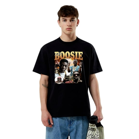 Boosie Badazz Graphic Rapper Lil Boosie Hip Hop Tee T-Shirt, for men & women, up to size 5XL