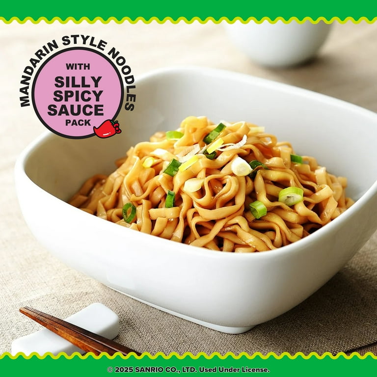 A-Sha Keroppi Mandarin Noodles Silly Spicy Sauce - Walmart.com