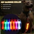thumbnail image 3 of Typpkmm Night Running Pet Dog Safety Harness Collar for Preventing Loss. Multi-Color, 3 of 7