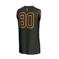thumbnail image 3 of Unisex GameDay Greats #80 Black USC Trojans Lightweight Basketball Fashion Jersey, 3 of 3