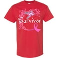 thumbnail image 3 of Inktastic Breast Cancer Survivor-butterfly Ribbon T-Shirt, 3 of 5