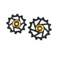 thumbnail image 1 of 2pcs 12T+14T Ceramic Bearing Rear Derailleur Pulley Jockeywheel for SRAM AXS Golden, 1 of 10