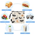 thumbnail image 5 of 3 Size Reusable Food Storage Bags Set Airtight Zipper Closure Lunch Snacks Travel Organizer Halloween-themed Cute Animal, 5 of 8