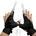 thumbnail image 1 of LED Flashlight Gloves,LED Flashlight Gloves Rechargeable Repairing Lighting Camping Tool Outdoor Night Fishing Gloves Extended Durability, 1 of 8