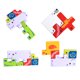 thumbnail image 5 of Gwong Juguete Bloques de construcción creativos 3D Animales de dibujos animados Puzzle Jigsaw Kids Juguetes educativos Gwong 21014599, 5 of 7