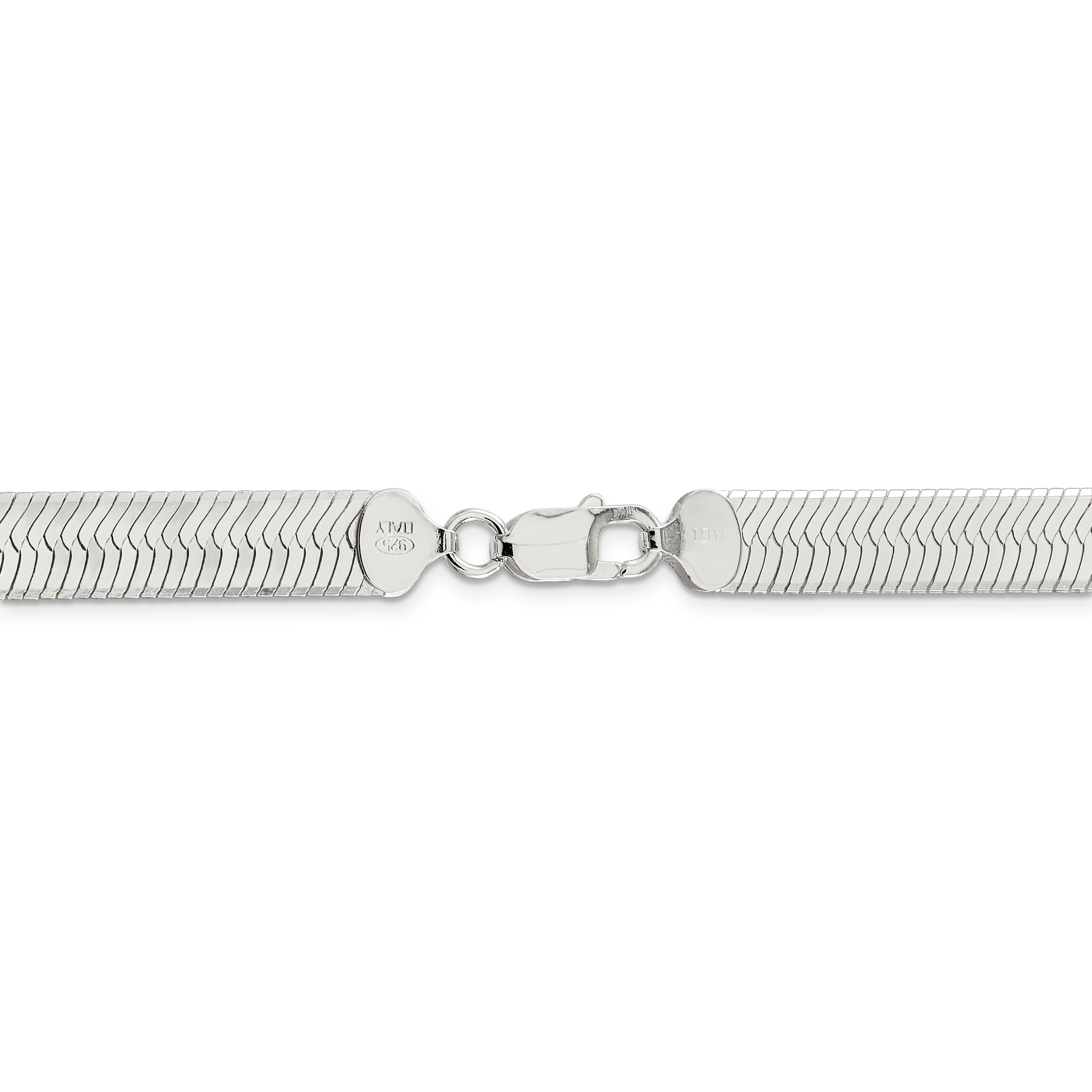 Primal Silver Sterling Silver 8.75mm Magic Herringbone Chain