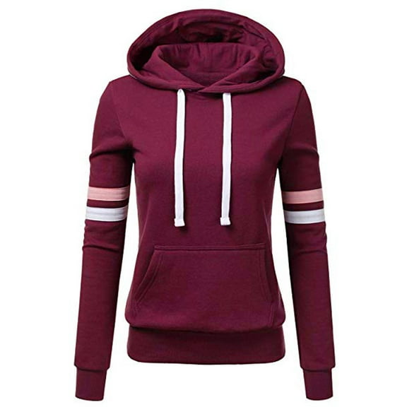 XINXIAOO Hoodies for Women Long Sleeve Womens Pullover Sweatshirt Unisex Hoodie Purple Womens Sweatshirt Winter Tops Cute Sweatshirt