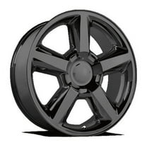OE Creations Aluminum Rim PR131 20X8.5in Gloss Black Finish, 131GB-285831