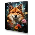 thumbnail image 2 of Designart "Pop Art Spirit Of Shiba Inu" Animals Dog Wall Art Prints, 2 of 7