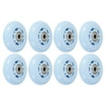 thumbnail image 1 of Unique Bargains Roues de Patin en Ligne avec Roulements 82A Remplacement de Patin, Bleu Lot de 8, 1 of 5