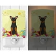 thumbnail image 2 of Caroline's Treasures BB6028CNL Easter Eggs Manchester Terrier Ceramic Night Light, 6x4x3", multicolor, 2 of 2