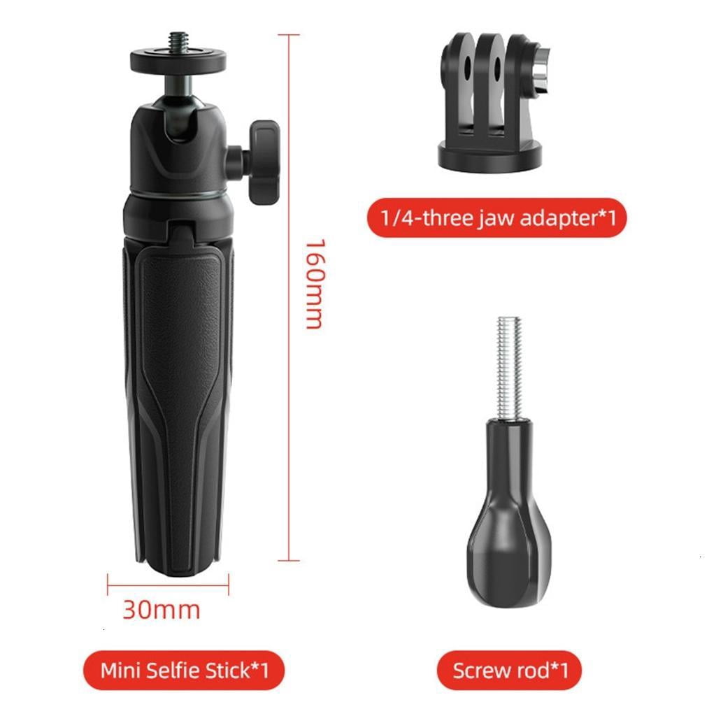 Adjustable Phone Camera Tripod Stand Flexible Legs 360 Rotation Compact Design