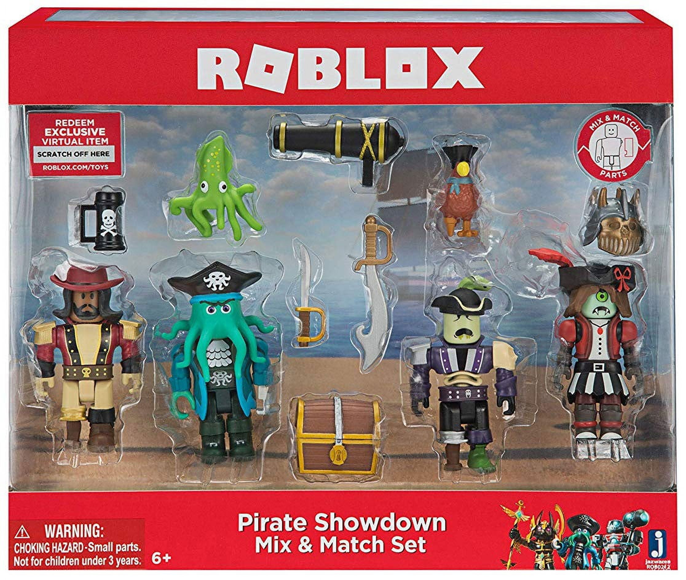 ROBLOX Pirates Showdown 12 Pieces with Virtual Item Code New MISB