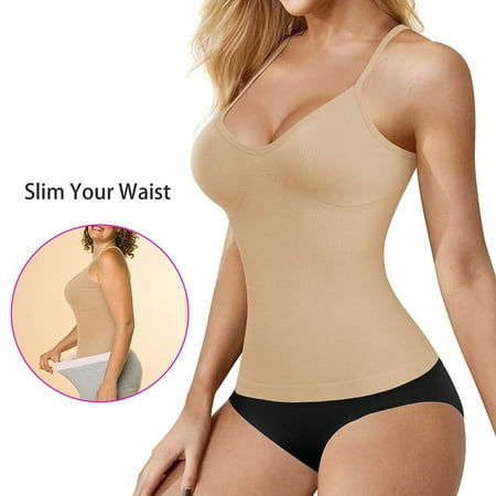 

BallsFHK Women s Long Camisole Shaping Aand Shrinking Seamless Body Shaping Clothes
