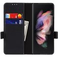 thumbnail image 5 of Compatible with Samsung Galaxy Z Fold 3 Wallet Case, Galaxy Z Fold 3 Case with S Pen Holder, Z Fold 3 5G Case with Card Slots Holder, Genuine Leather Flip Cover Case for Galaxy Z Fold3 (Black), 5 of 13