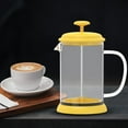 thumbnail image 3 of Cafetera sin café molido con émbolo 100% espresso resistente al calor para Amarillo, 3 of 8