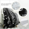 thumbnail image 3 of Music Note Gifts Blanket for Women Men, Music Gifts Throw Blankets for Teacher Adult Kids Girls Boys Music Lovers, Christmas Birthday Valentine's Day Music Decor Gifts for Home Bed Couch, 3 of 5