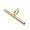 Gold-20mm, variant on Quick Installation Silver Brooch to Pendant Converter Tool Brooch Adapter Suitable for Effortless Jewelry Styles Changes