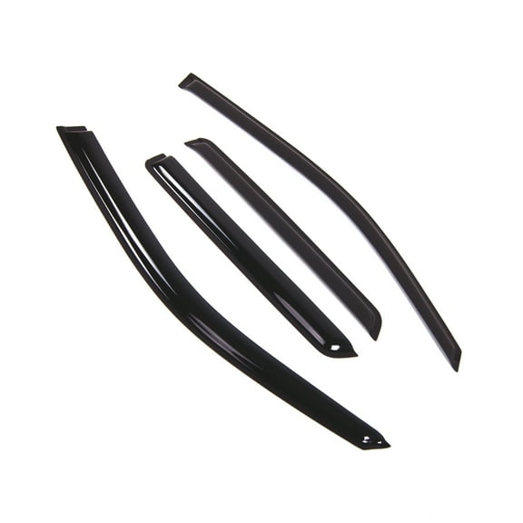 TuningPros Outside Mount Window Visor Deflector Smoke Tinted 4 Pcs Set For 2004-2007 Buick Rainier