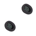thumbnail image 4 of QualitChoice 1/2/3/5 Réduction de Bruit Coussinets en Cuir pour Écouteurs Pièces de Rechange Réparation Remplacement Noir Vert 2 Pcs, 4 of 6