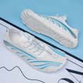 thumbnail image 1 of Zapatos de agua unisex descalza playa no slip para deportes (36) azul blanco, 1 of 9