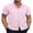 Pink, variant on COOFANDY Men's Business Dress Shirt Short Sleeve Button Down Shirt Casual Stylish Shirts