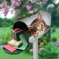 thumbnail image 5 of Coolnut Magnetic Mailbox Cover, Portrait of Little Tabby Kitten Post Mail Box Cover Mail Wraps Cover, Standard Size 20.7" L x 18" W, 5 of 5
