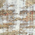 thumbnail image 1 of Ahgly Company Indoor Square Abstract Dark Almond Brown Abstract Area Rugs, 7' Square, 1 of 6