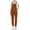 Brown, variant on Bib Overalls for Women Fashion Jean Jumpsuit Adjustable Strap Coveralls