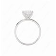 thumbnail image 2 of Cora Jewellery 2CT Princess Moissanite Simple Solitaire Engagement Ring For Women, 10K White Gold, 2 of 5