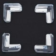 thumbnail image 5 of 6pcs Tool: 4pcs Clear Safety Soft Plastic Table Desk Corner Guard Protector & 2pcs Back Door Hook C, 5 of 5