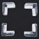 thumbnail image 5 of 6pcs Tool: 4pcs Clear Safety Soft Plastic Table Desk Corner Guard Protector & 2pcs Back Door Hook C, 5 of 5