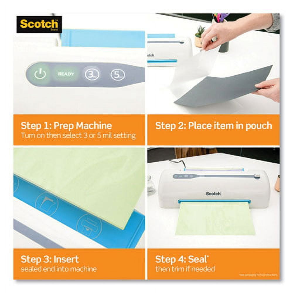Laminating Pouches, 3 Mil, 11.5" X 17.5", Gloss Clear, 25/pack | Bundle of 2 Packs