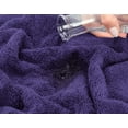 thumbnail image 6 of American Soft Linen Luxury 4 Piece Bath Towel Set, 100% Cotton Turkish Towels for Bathroom, Purple, 6 of 9