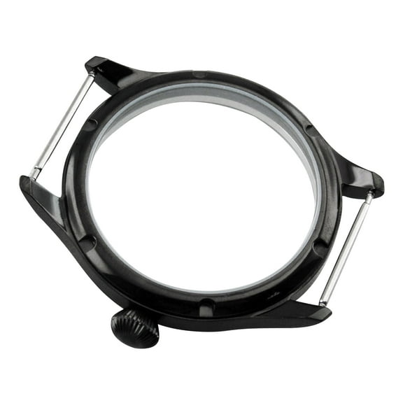 Stainless Steel Watch Case 316L Replacement for ETA 6497/6498 for Seagull ST3600/ST3621, 44mm