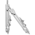 thumbnail image 4 of 2Pcs Metal Leather Craft Compass Portable Scribing Gauge Practical Marking Gauge Spacing Gauge, 4 of 8