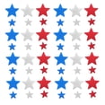 thumbnail image 1 of Miangastore Sequin Confetti Plastic Pentagram 1 Set Independence Day Theme, 1 of 8