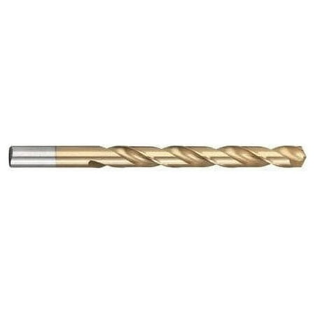UPC: 0887861021548 | #24 Tin Coated Jobber Length Drill Bit  DWDTN24