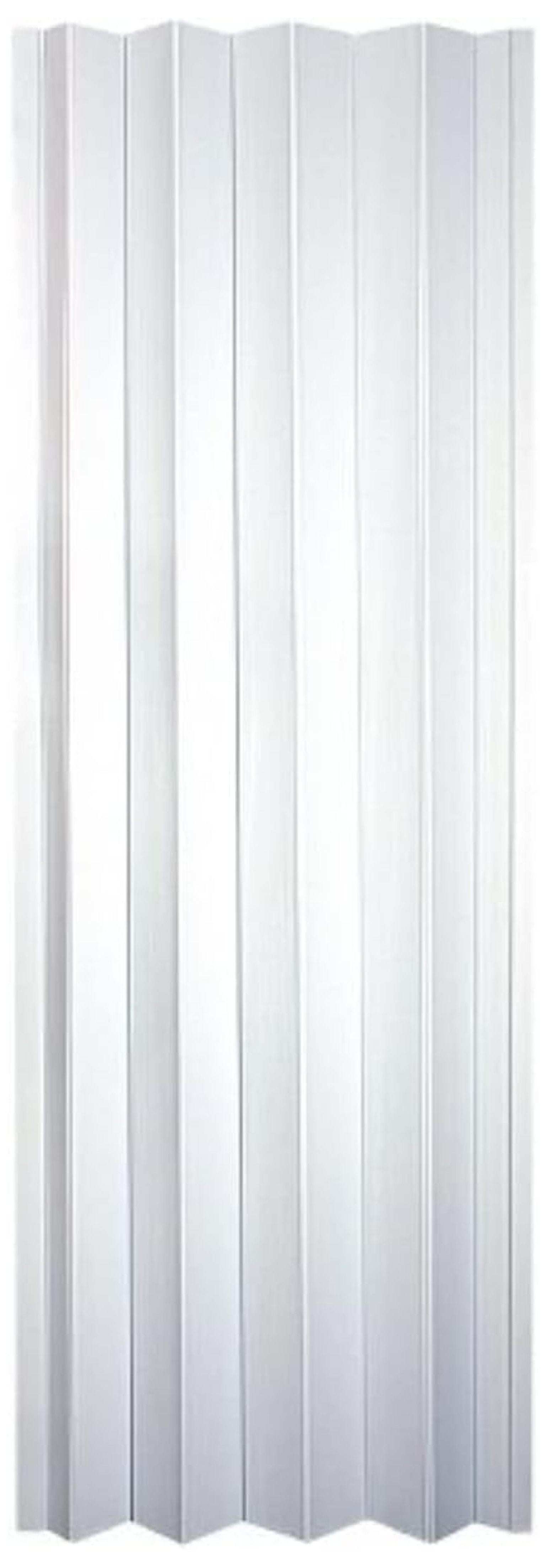 Pvc 9465 Frosted Acrylic Privacy Door 36x80 Inch White Accordion Folding Door ...
