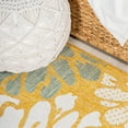thumbnail image 6 of JONATHAN Y SANTA MONICA 8 x 10 Area Rug, Zinnia Floral Textured Weave - Yellow/Cream, SMB110G-8, 6 of 11