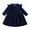 Blue, variant on LYMAYTER Fall Winter Dress for Kids Baby Infant Girls Long Sleeve Party Gown Toddler Velvet Lace Ruched Princess Dress 9-12M