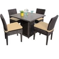 thumbnail image 1 of Rustico Square Dining Table with 4 Chairs, 1 of 7