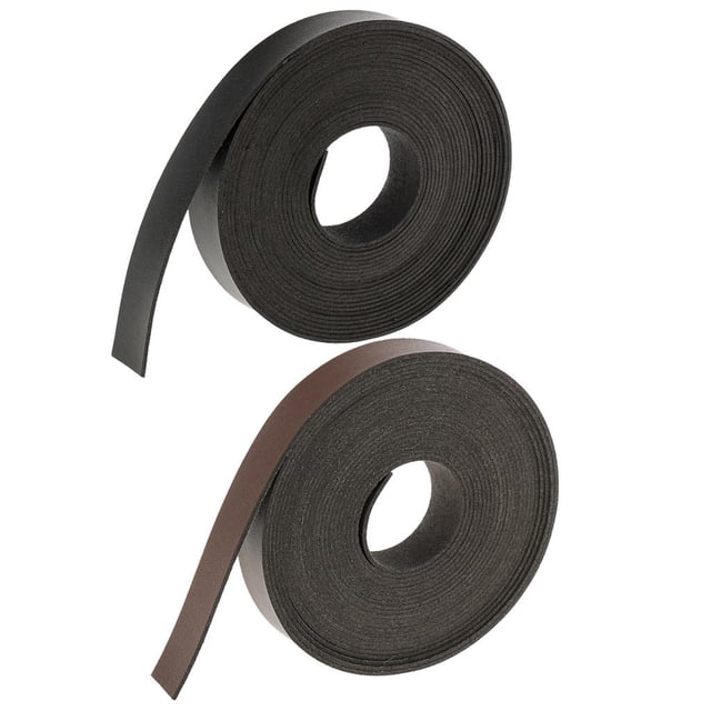 2pcs 5 Metros Tiras de Correas de material cuero de Bricolaje para Artesanías de material cuero 2cm