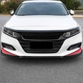 thumbnail image 5 of Xotic Tech 2x Red Vinyl Front Fog Light Eyelid Eyebrow Sticker Decal Molding Trim for Honda Accord 2018 2019, 5 of 8