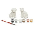 thumbnail image 5 of Melissa & Doug Created by Me! Pet Figurines Craft Kit (Resin Dog and Cat, 6 Paints, Paintbrush), 5 of 10